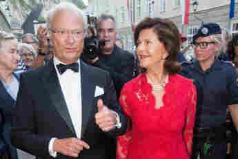 König Carl Gustav und Königin Silvia von Schweden besuchen Deutschland