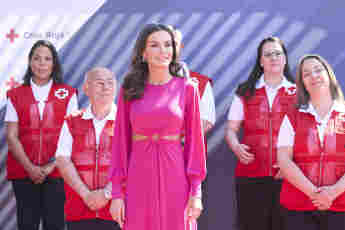 Entertainment Bilder des Tages 10-05-2022 Valencia Queen Letizia attend the Spanish Red Cross decoration ceremony in Val
