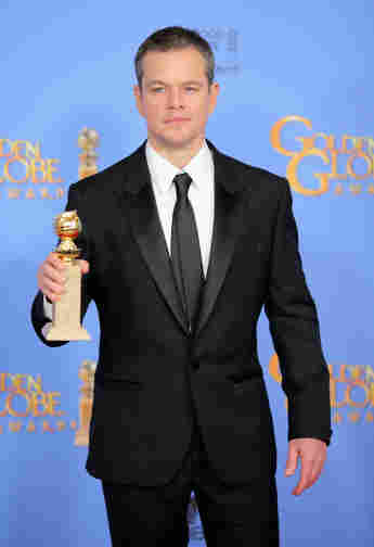 Matt Damon freut sich über einen Golden Globe