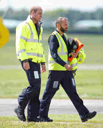 Prinz William tritt seine letzte Schicht als Hubschrauberpilot an