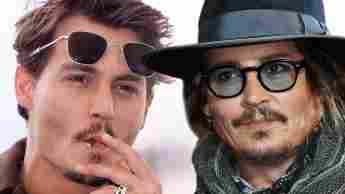 Johnny Depps Transformation früher heute