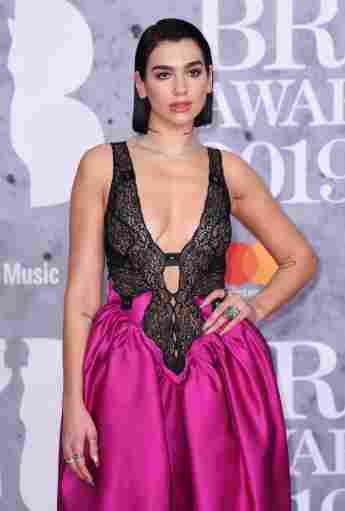Dua Lipa bei den Brit Awards 2019 am 20. Februar 2019 in London