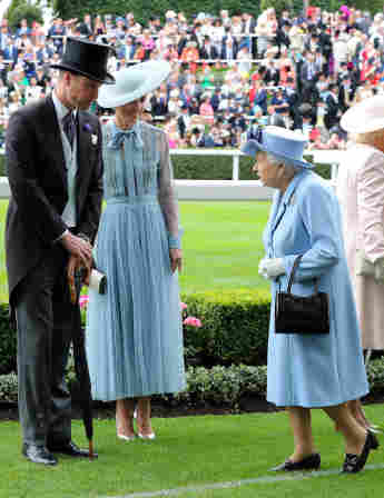 Prinz William, Herzogin Kate und Königin Elisabeth II. beim Auftakt zum Royal Ascot 2019