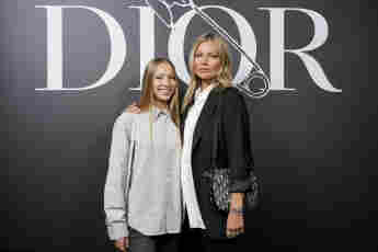 Lila Moss und Kate Moss bei der Dior Homme Menswear Fall/Winter 2020-2021 Show