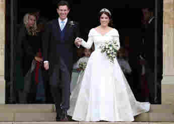 Jack Brooksbank und Prinzessin Eugenie bei ihrer Hochzeit