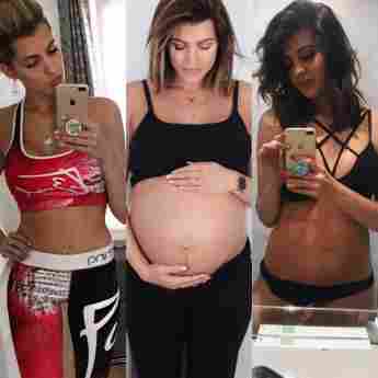 Sarah Harrison, Sarah Harrison Instagram, Sarah Harrison After-Baby-Bauch, Sarah Harrison schwanger