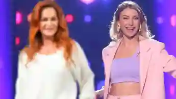 Andrea Berg und Anna-Carina Woitschack playboy heiß sexy
