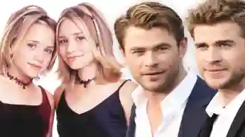 Liam Hemsworth Chris Hemsworth, Ashley Olsen und Mary-Kate Olsen Geschwister zusammen Film