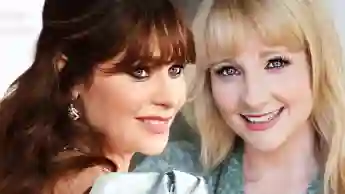 Stars die heiß sind im echtem Leben Zooey Deschanel, Melissa Rauch