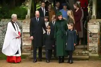 britische royals weihnachten gottesdienst 2024