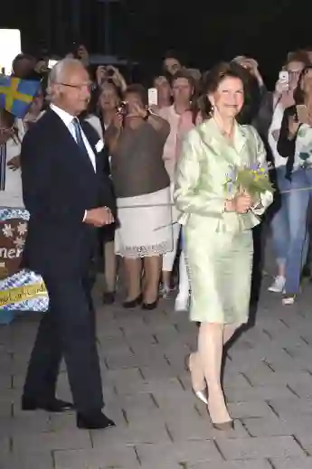 Carl Gustaf von Schweden Königin Silvia München Bayernbesuch