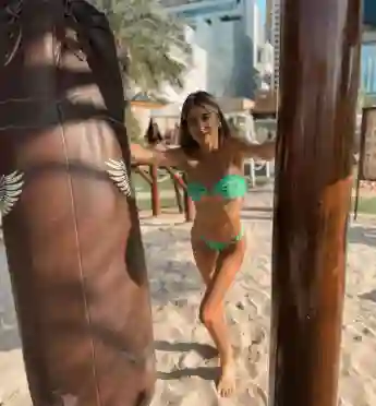 Cathy Hummels im Bikini