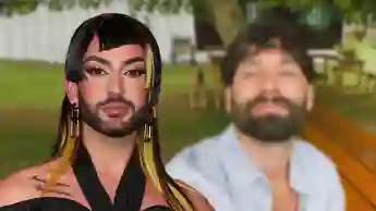 conchita wurst ohne make up ungeschminkt perücke