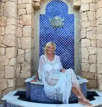 Dagmar Wöhrl durchsichtiges Kleid Ibiza