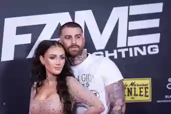 Dana Feist und Gigi Birofio bei einem Boxevent