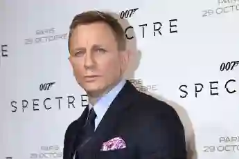 Daniel Craig bei der Premiere zu „James Bond 007: Spectre “ in Paris 2015
