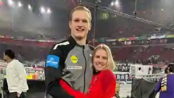 Handballer David Späth Freundin Katja Hinzmann