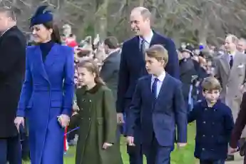Die britischen Royals auf Sandringham