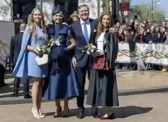 Die niederländischen Royals feiern den Königstag