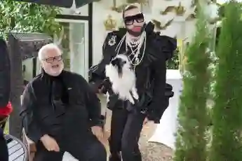 Dieter Schroth und Harald Glööckler früher