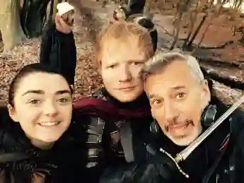 Ed Sheeran und Maisie Williams drehen zusammen für "Game of Thrones"