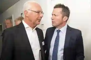 Franz Beckenbauer und Lothar Matthäus