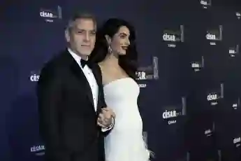 George und Amal Clooney in Paris