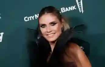 heidi klum roter teppich heiß sexy