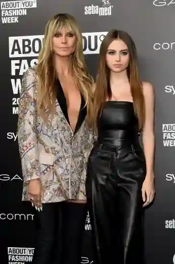 Heidi und Leni Klum bei einem Event