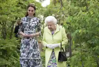 Herzogin Kate mit Queen