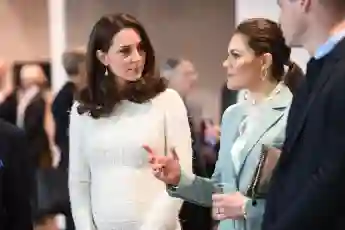 Herzogin Kate und Prinzessin Victoria freunde
