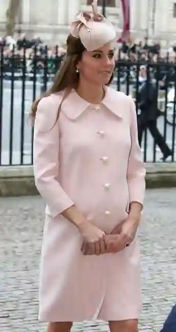 Kate Middleton beim Besucht der Westminster Abbey