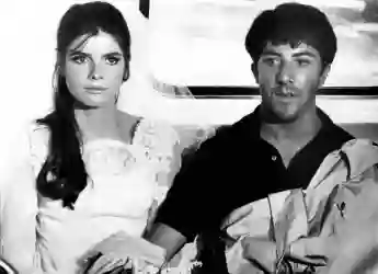 Katharine Ross an der Seite von Dustin Hoffman in „Die Reifeprüfung"