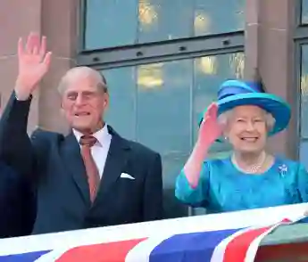 Königin Elisabeth II und Prinz Philip zu Besuch in Frankfurt