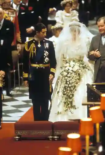 Die Hochzeit von Lady Diana und Prinz Charles war ein Event