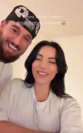 Leyla Lahouar und Mike Heiter