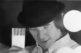 Malcolm McDowelll in „Uhrwerk Orange“ 1971