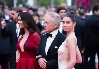 Michael Douglas mit seiner Familie