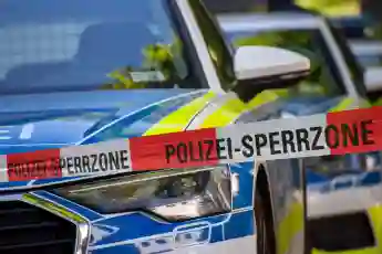 Polizei-Absperrung