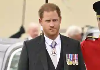 Prinz Harry auf dem Weg in die Westminster Abbey