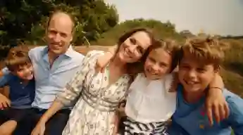 Prinz Louis, Prinz William, Prinzessin Kate, Prinzessin Charlotte & Prinz George