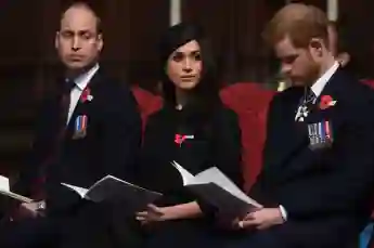 Prinz William, Herzogin Meghan und Prinz Harry