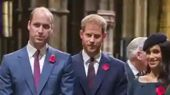 Prinz William Prinz Harry Herzogin Meghan 2018