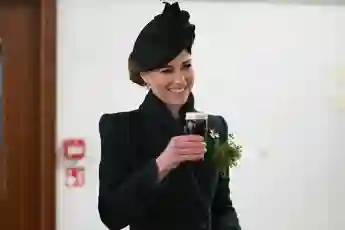 prinzessin kate st patricks day bier feier