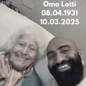 Rashid und Oma Lotti