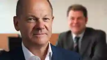 SO unverkennbar sah Olaf Scholz mit Haaren aus