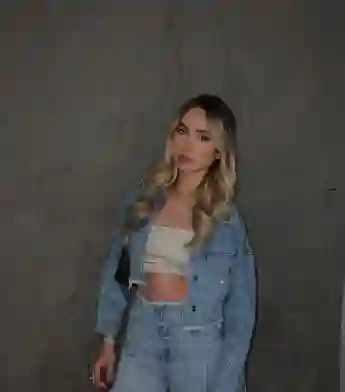 shania geiss crop top heiß sexy