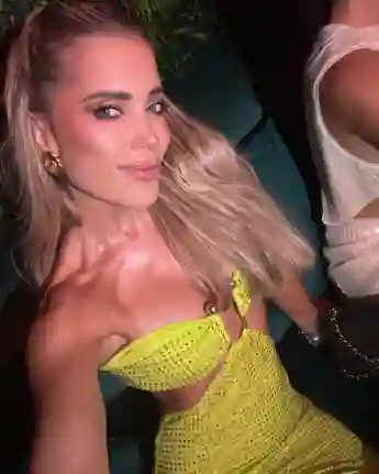 sylvie meis cut out kleid heiß sexy