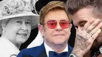 Queen Elisabeth II., Elton John, David Beckham Stars trauern um Queen