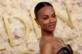 Zoe Saldana 2025 bei den Golden Globes